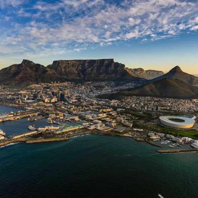 Cape Town on Destinations Map