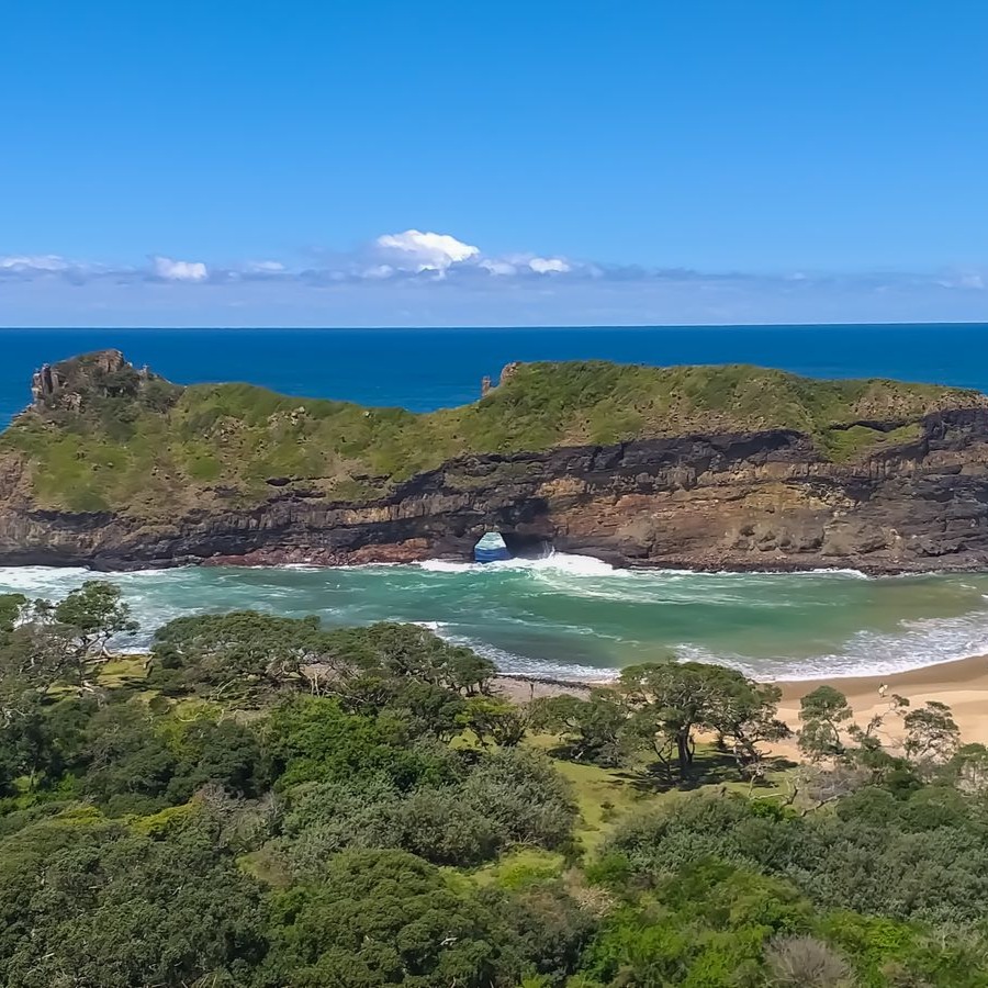 Coffee Bay on Destinations Map