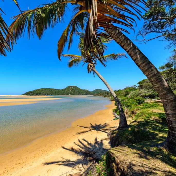 Kosi Bay on Destinations Map
